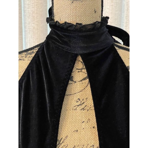 Fantasie Lingerie Velour Choker Sexy Bodysuit - Size M/L - Plunge Neckline - New - Picture 2 of 9